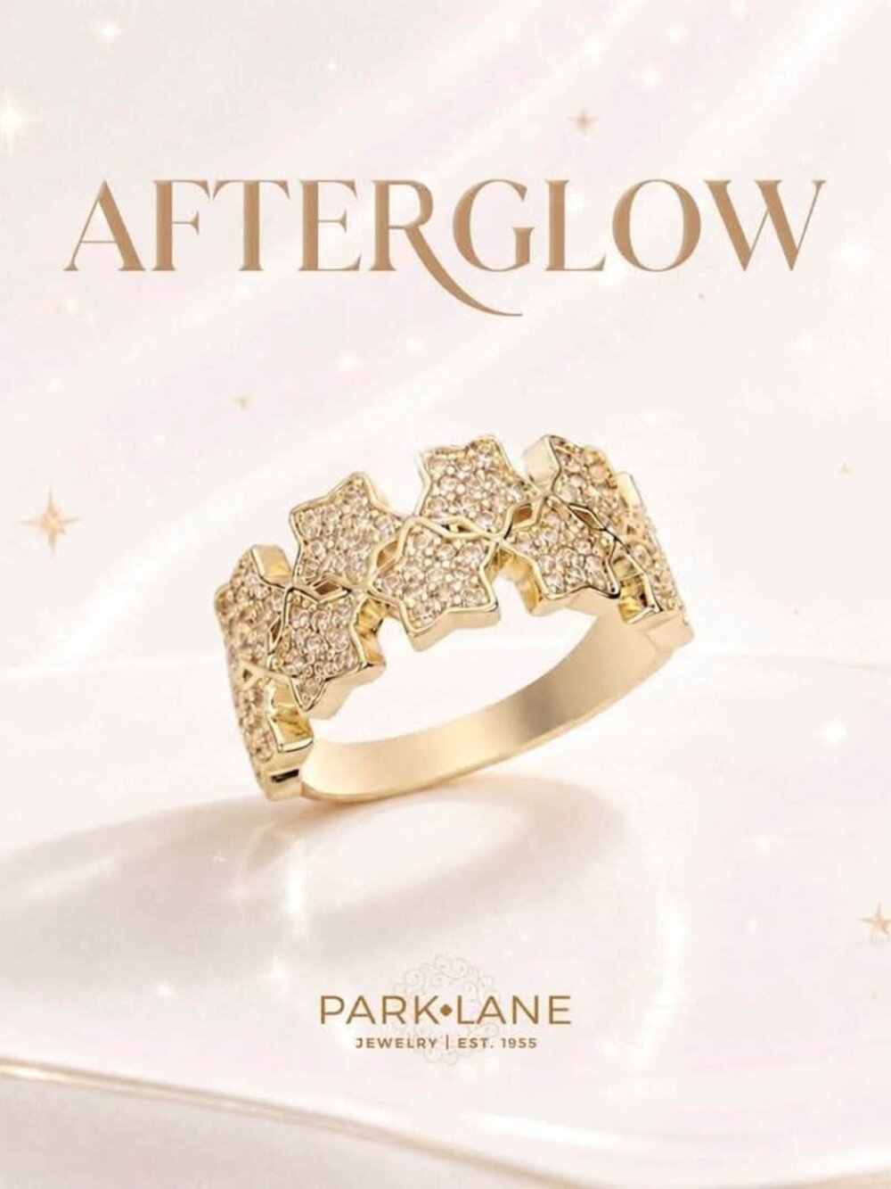 Park Lane Afterglow Stars Band Ring